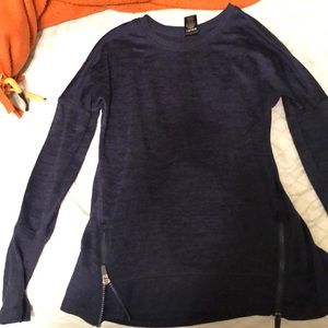 Athletic yoga sweater
